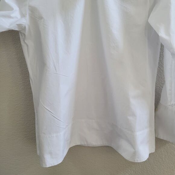 Eudon Choi shirt open shoulder Top size 6 S - Picture 2 of 12